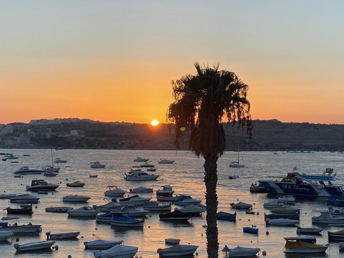 St Paul'S Bay Sunset View Apartment セント・ポールズ・ベイ エクステリア 写真
