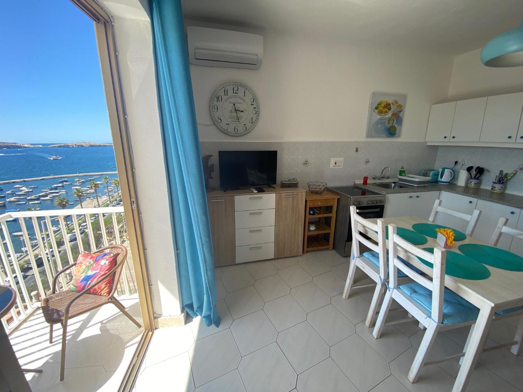St Paul'S Bay Sunset View Apartment セント・ポールズ・ベイ エクステリア 写真